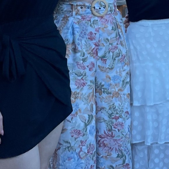 Two Piece Crop + Culotte Pants {Sheike}  Set - Picture 5 of 6